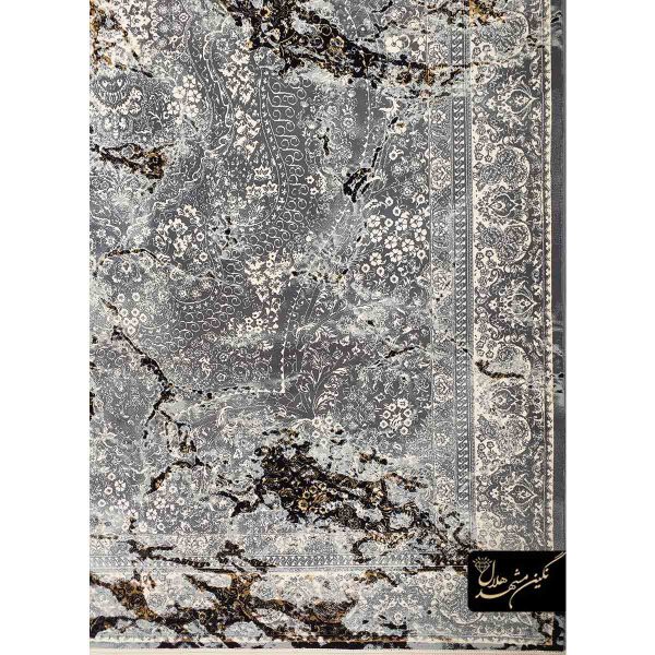 فرش کهنه نما 700 شانه زمینه دلفینی کد 4421