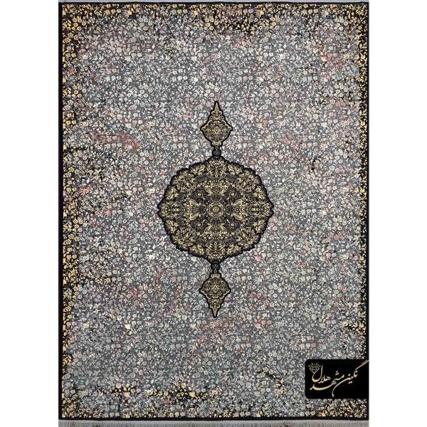 فرش وینتیج 700 شانه حاشیه زرد کد 4412