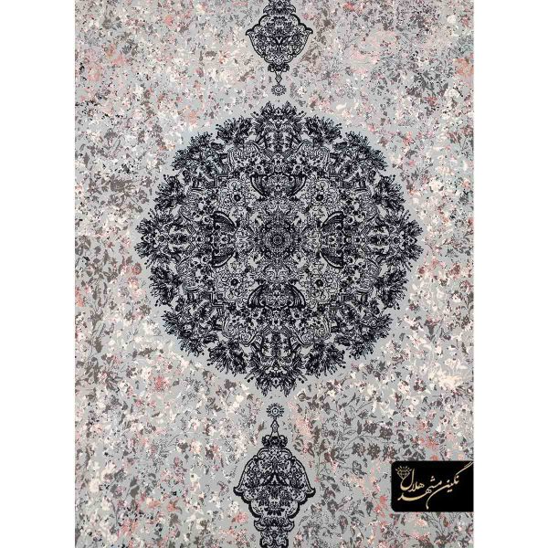 فرش وینتیج حاشیه دودی کد 4410