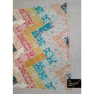 فرش چهل تکه دوزی کد 10002 نگین مشهد هلال