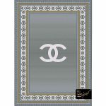 فرش وینتیج 1000 شانه شنل زمینه دلفینی