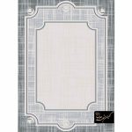 فرش وینتیج طرح الماس 1000 شانه