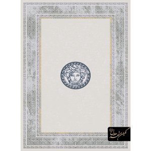 فرش وینتیج طرح ورساچه کرم