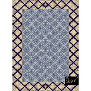 گلیم ماشینی 320 شانه طرح حاشیه دار