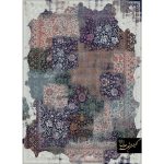 فرش وینتیج طرح چهل تکه 700 شانه برجسته