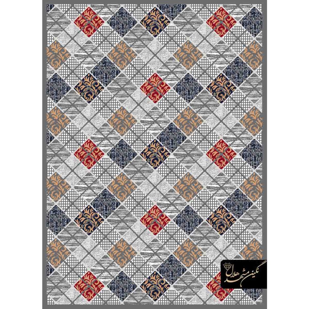 گلیم فرش طرح خشتی