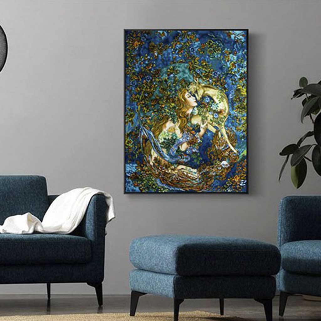 تابلوفرش ماشینی نگین مشهد هلال