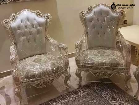 پیشگیری از کثیف شدن مبل سفید با کاور