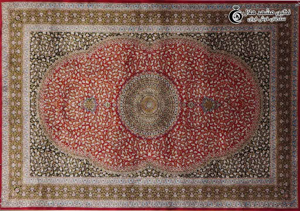 ویژگی های فرش ابریشم ماشینی