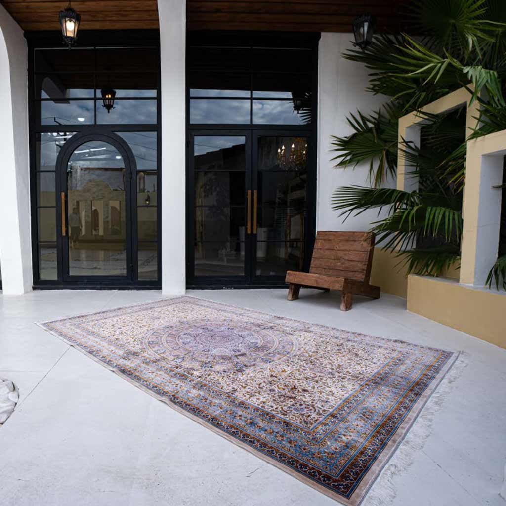 تصویر منوی دسته بندی فرش ابریشم ماشینی