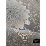 فرش طرح خورشید دودی کد 9758