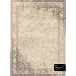 فرش کد 43007 پتینه طرحافشان 1200شانه برجسته شبان (نگین مشهد هلال)