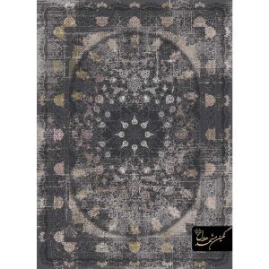 فرش کد 9815 وینتیج 1200 شانه نگین مشهد هلال