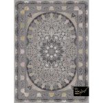 فرش کد 9850 وینتیج طرح ترنج دار