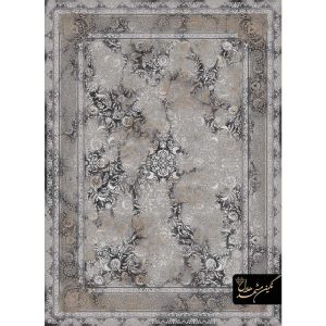 فرش کد 9862 وینتیج افشان نسکافه ای