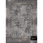 فرش کد 9866 وینتیج 1200 شانه افشان نسکافه ای