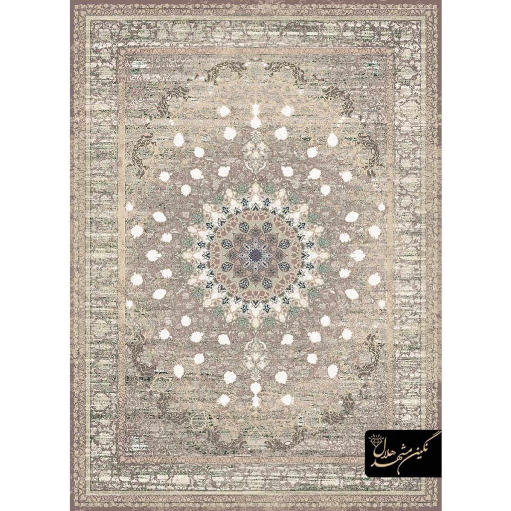 فرش کد 43012 وینتیج 1200 شانه تراکم 3600 شبان