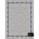 فرش کد 11007 نقره ای 700 شانه طرح افشان لوتوس - فرش شبان